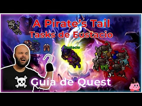 NUEVA Quest de Tibia 2020 || TASKS de EUSTACIO || A Pirate's Tail ⚓🐭