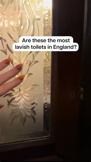 Historic England on Instagram: "Are these the most lavish toilets in England? 🤩 Built in 1898, the Grade I listed Philharmonic Dining Rooms was designed by architect Walter W. Thomas, who also designed the nearby establishment, The Vines. The Philharmonic has outstanding features, from wood-panelled walls to beautiful stained glass windows. However, visitors often stop in to look at one room in particular. The gentleman's toilets are an incredible example of original art nouveau style, with mar