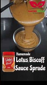 Easy Homemade Lotus Biscoff Sauce Spread #biscoff #biscoffspread #biscoffsauce #lotusbiscoff