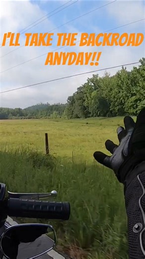 I WILL TAKE THE COUNTRY ROAD ON MY MOTORCYCLE ANYDAY | NICE SCENERY #shorts #motorcycle #roadglide