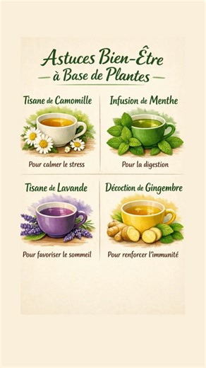 Astuces bien-être à base de plantes#santé #shorts