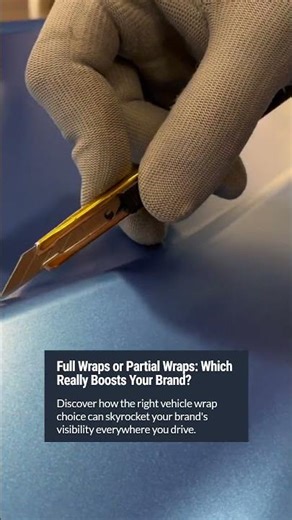 Full vs Partial Wraps for Brand Exposure