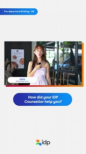 Hear what our students have to say about how IDP helped them study in the United Kingdom. | IDP Education