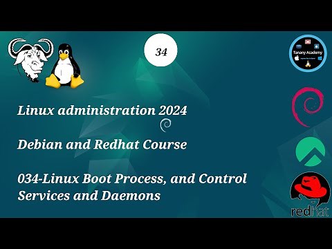 034-Linux Boot Process, and Control Services and Daemons - Linux Course 2024