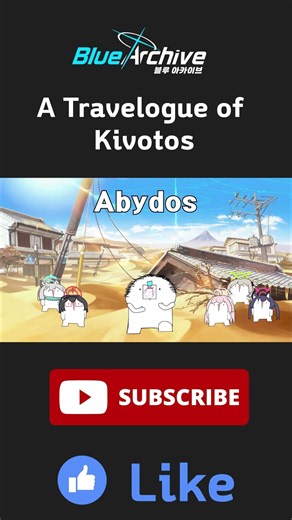 [Blue Archive] A Travelogue of Kivotos #블루아카이브 #animation #bluearchiveglobal