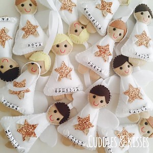 Christmas Angel Decoration - Etsy UK