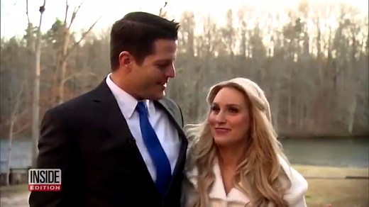 These identical twins share wedding day, honeymoon, TV special