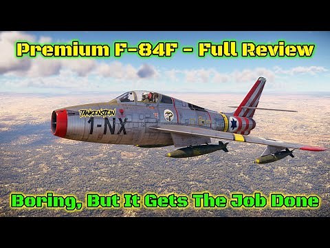 F-84F (Israel) Premium Plane Full Review - Should You Buy It? [War Thunder]