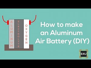 How to make an Aluminum Air Battery (DIY)