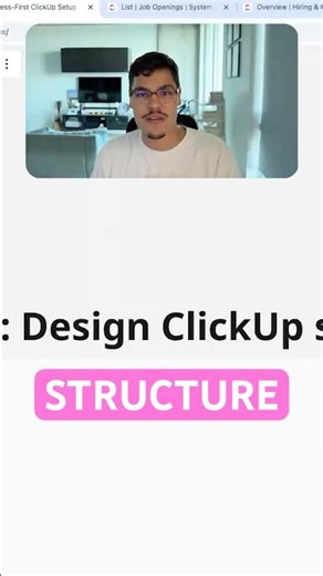 Step-by-step tutorial how to design ClickUp for your business ⬆️