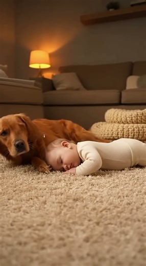 Dog & Baby #dog #baby #ai狗和宝宝 #dog#baby#ai #cute #cutebaby #cuteanimals#papa #baby #funny #fyp