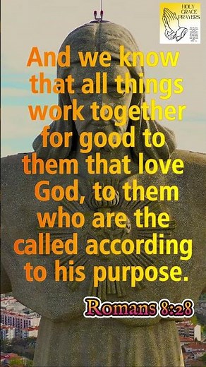 Romans 8:28 Explained – God’s Purpose in Our Pain | Trusting God’s Plan | Holy Grace Prayers #verse