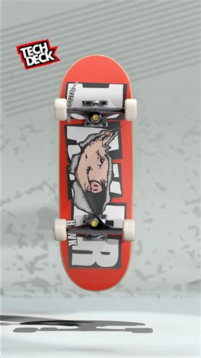 Tech Deck on Instagram: "@rileyhawk x @bakerskateboards. Heavy. 🛹 #TechDeck #StartSmallGoBig"