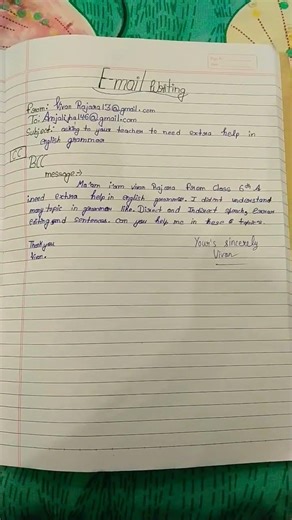 format of email writing. a very easy way to write a email