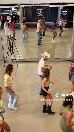 Country Dance Routine Practice for Beginners