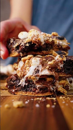 Traeger S'mores Brownies