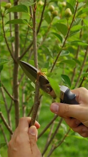 How to Prune a Hydrangea Tree for MASSIVE Blooms 🌸 #shorts