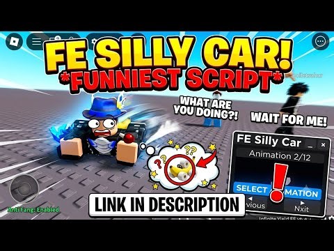 🔥Roblox FE Silly Car Script Showcase (Best Roblox Animation Scripts 2026)