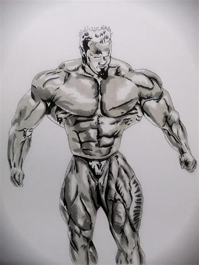 My drawing of Jay Cutler's quadstomp! @jaycutler #bodybuilding #art #drawing #lifting #workout #bodybuildingart #gains #artist