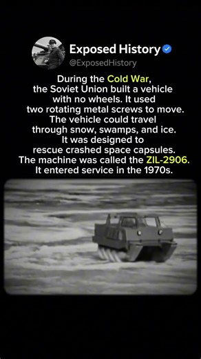 The Soviets Built a Vehicle That Didn’t Use Wheels