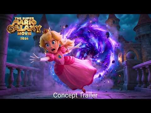 The Super Mario Galaxy Movie (2026) CONCEPT TRAILER | Mario Saves Princess Peach!