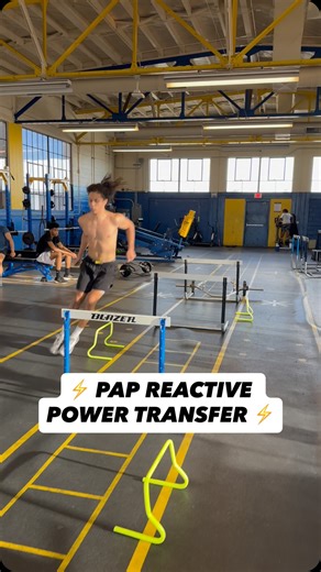 Body by G on Instagram: "⚡ PAP REACTIVE POWER TRANSFER ⚡ 🧪 Short isometric load → immediate release → explosive jump and lateral reactivity. This sequence uses post-activation potentiation to prime the nervous system, increasing motor unit recruitment and force output without adding fatigue. 🫡 🧬 Enhances neural drive • rate of force development • elastic energy transfer • lateral power expression • braking-to-exploding efficiency. 💬 Comment “BUILD” to take your training and performance to th