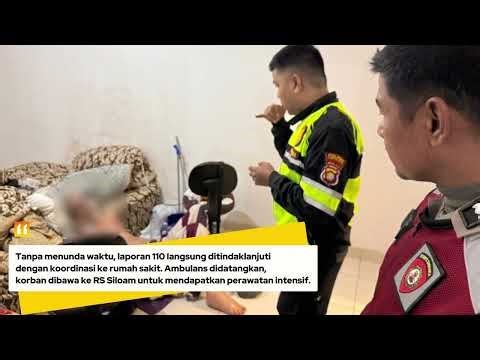 Respons Cepat Layanan 110 Polres Tangerang Selatan