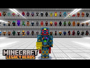 Updated Superhero Addon V8.0 (Heroic Legacy) in Minecraft PE 1.21.131 – 400+