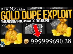 NEW WORLD: GOLD DUPE EXPLOIT - Amazon Banning Players Who used This Bug - Crazy Infinite Gold Glitch