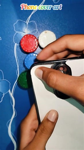 Phone mobile cover design handmade craft #art #design #diy