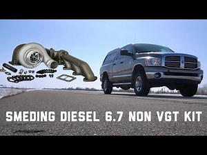 How To Install Non VGT Turbo On Ram 6.7 Cummins