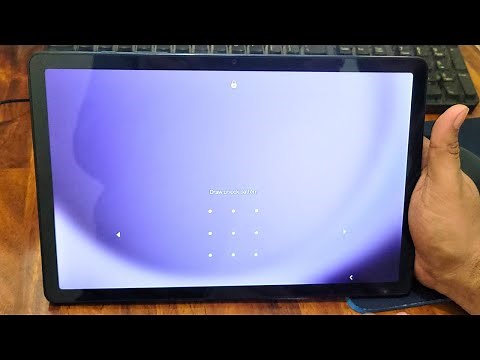 Samsung Galaxy Tab A9+ 5G (SM-X218U)Hard Reset Pattern Lock Or Pin Lock