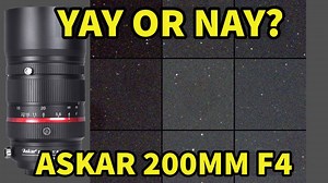 Testing the Askar 200mm f/4 on Full-Frame Cameras