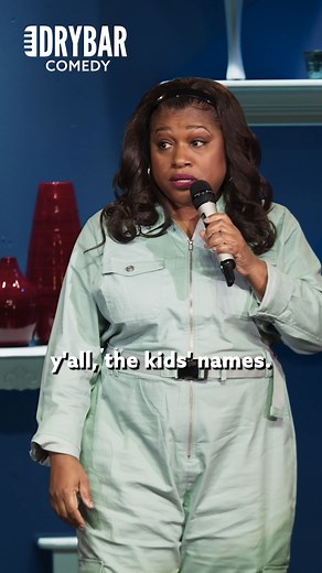 These names are getting way out of hand 🤣 Today is all about Angel Gaines 🎉 Wish her a happy birthday in the comments... and tell us the craziest baby name you've heard lately. This full special is streaming for FREE right here: https://drybarcomedy.com/angelg 👀 #drybarcomedy #angelgaines #teacherlife #standupcomedy #funny | Dry Bar Comedy
