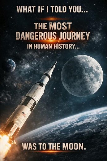 “Apollo 11: The Mission That Nearly Ended in Disaster” 🚀
