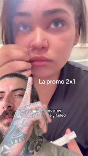 #piercing pero con #oops | pierce