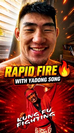 Rapid Fire 🔥 Questions with UFC's Yadong Song