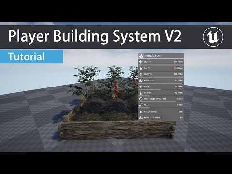 Player Building System V2 (Player Farming System Integration)