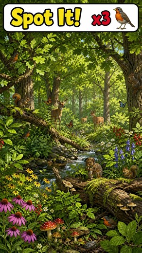 Can YOU Find All the Hidden Robins?
