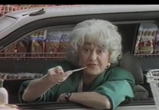 Bea Arthur/Shopper’s Drug Mart commercial, 1990. 🛒 #beaarthur #goldengirls #shoppersdrugmart #nostalgia #dorothyzbornak