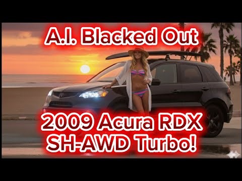 2009 Acura RDX SH-AWD Turbo - A.I. Blacked Out - A.I. Female Models - A.I. Background -A.I. HID's