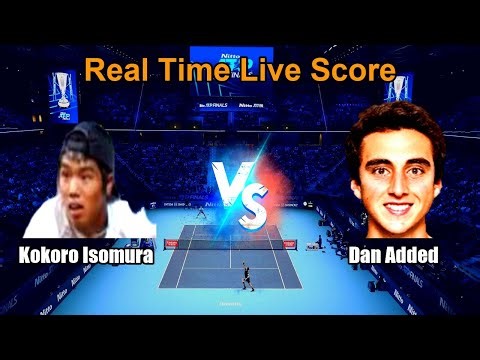 Kokoro Isomura vs Dan Added Live Score - ATP Challenger Yokkaichi, Japan Men Singles