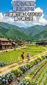 【昭和の風景】夏を感じる・その1 #ジオラマ #ノスタルジック #子供の頃の思い出 #思い出の場所 #懐かしい風景 #癒される風景 ＃家族団らん＃商店街の風景＃路地裏の風景＃夜の静けさ＃夏の思い出