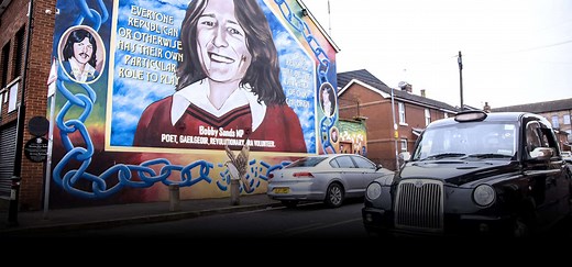 Bobby Sands Mural Belfast | Black Cab Tours Belfast
