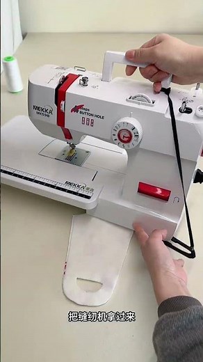 The production process of warm mask #go popular #daily sewing # practical tips # handmade # mask