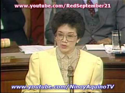 President Cory Aquino's historic speech (3/3) before the U.S. Congress (9-18-1986)