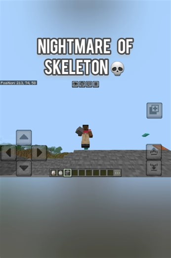 That baby wolf also eat the bones of skeleton😂 #minecraft #minecraftwolf #minecraftshorts