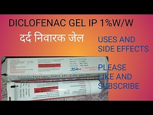 diclofenac gel /दर्द निवारक /diclofenac diethylamine ip/uses and side effects 30g