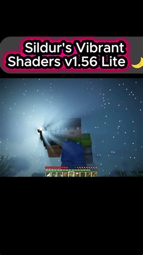 Minecraft but the Graphics are INSANE 🌙 #minecraft #shaders #shorts