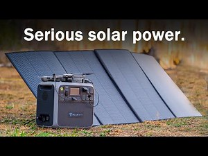 BLUETTI 350W Solar Panel Review - for Portable Power Stations for Camping - Fully Explained
